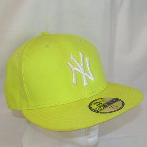 New York Yankees Lime Green Baseball Cap New Era